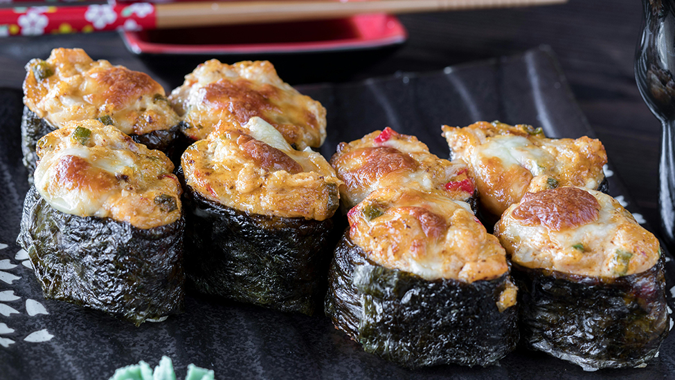 关于我们Saesoned edamame and hijiki